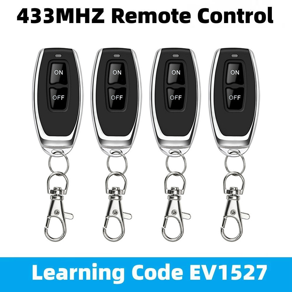Universal Remote Smart Home - Control remoto de aprendizaje de 433MHz,