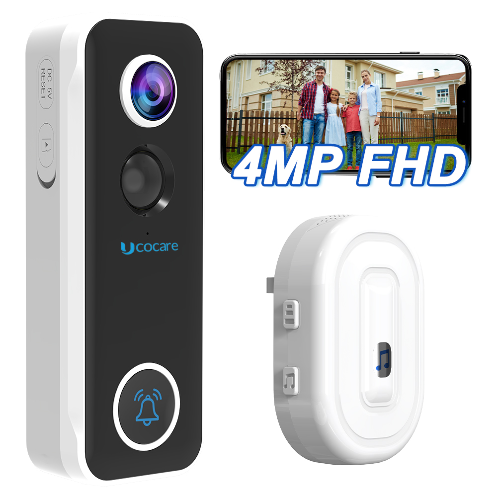 Smart Home Video - UCOCARE Timbre de Video Inalámbrico WiFi