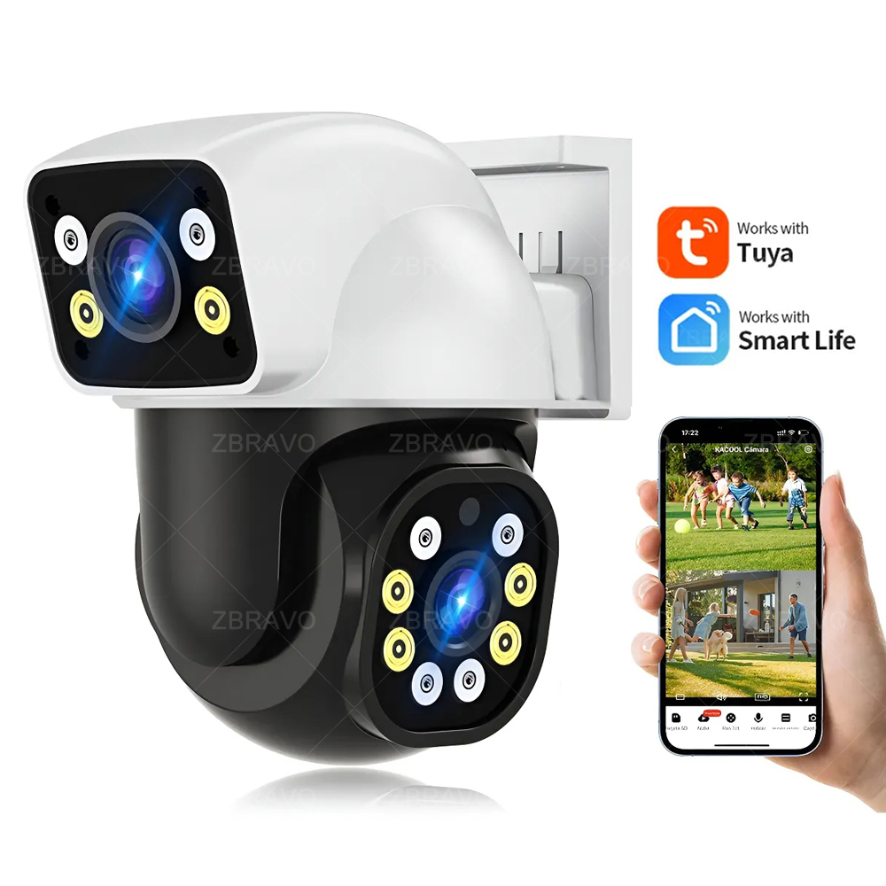 Smart Home Video - Cámara Exterior Inteligente Smartlife 8MP WiFi