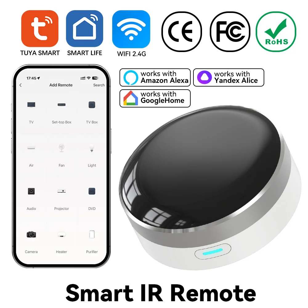 Universal Remote Smart Home - YFK Control Remoto Universal Inteligente WiFi