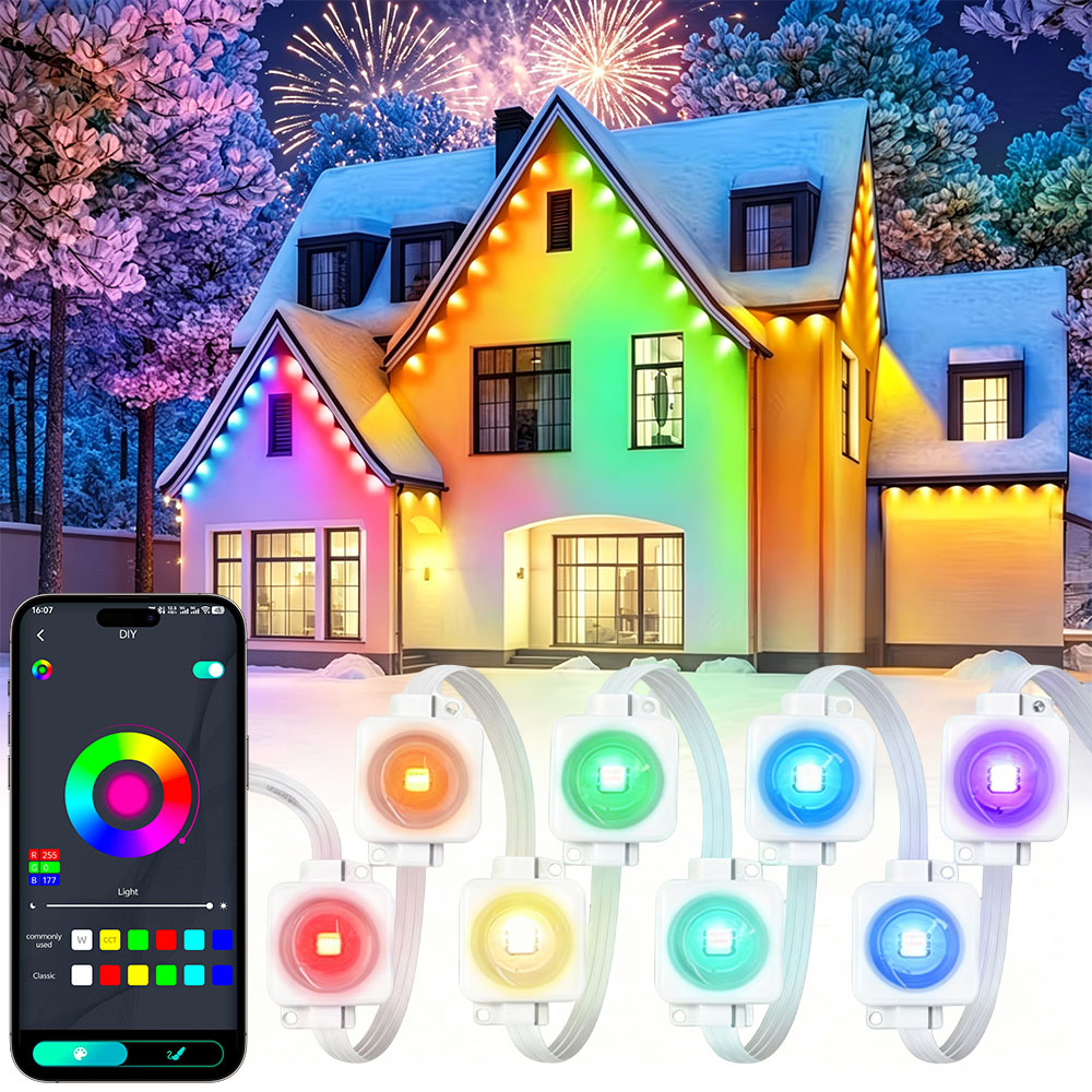 Luces de Guirnalda LED RGBIC I - Smart Home Yellow reseña y precio