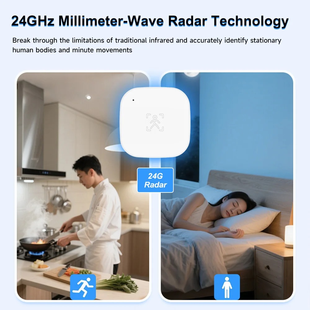 Sensor de Presencia Humana con - Smart Home Wiser reseña y precio
