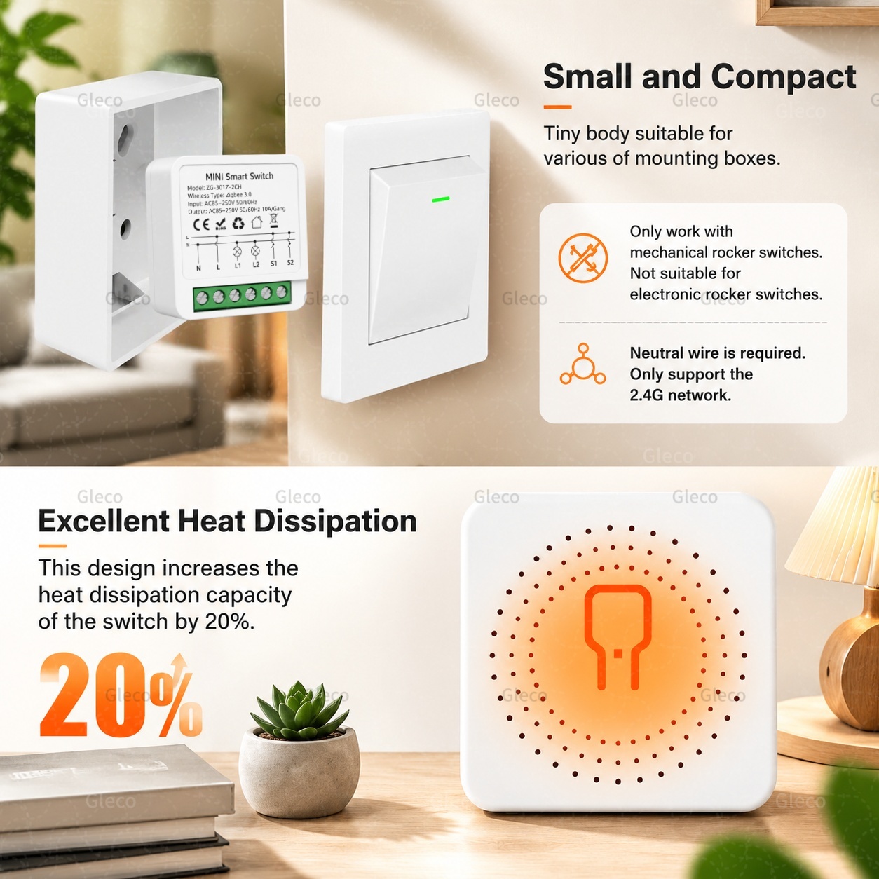 Interruptor inteligente Zigbee - Smart Home Hub 2 reseña y precio