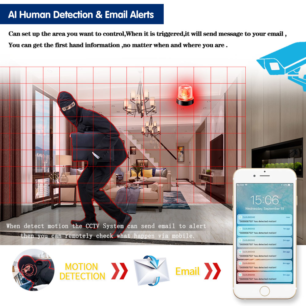Xmeye 4K 8MP seguridad CCTV DV - Smart Home Microsoft reseña y precio