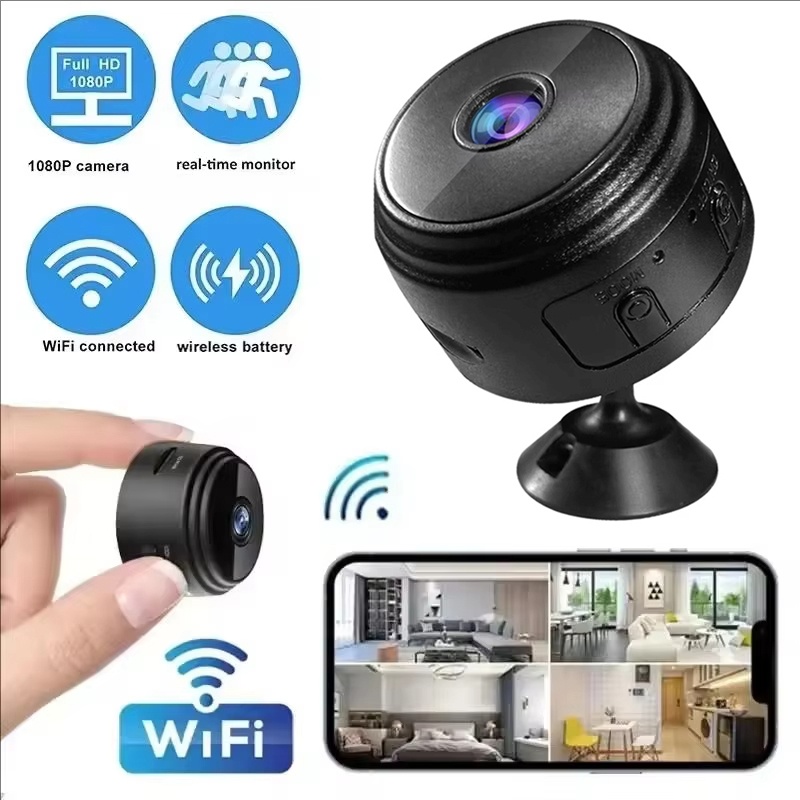 Mini Cámaras A9 1080P WiFi, Cá - Smart Home Video reseña y precio