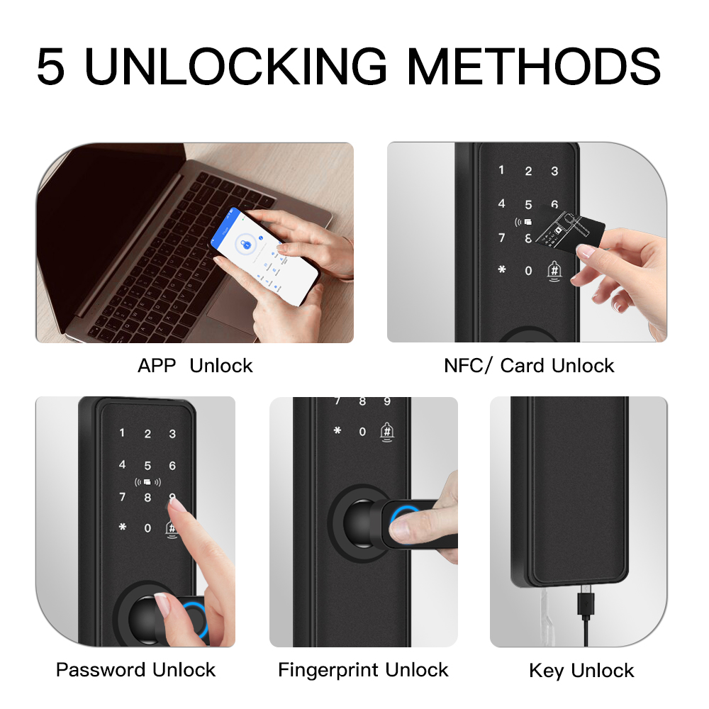 Cerradura de puerta inteligent - Smart Home Door Lock reseña y precio
