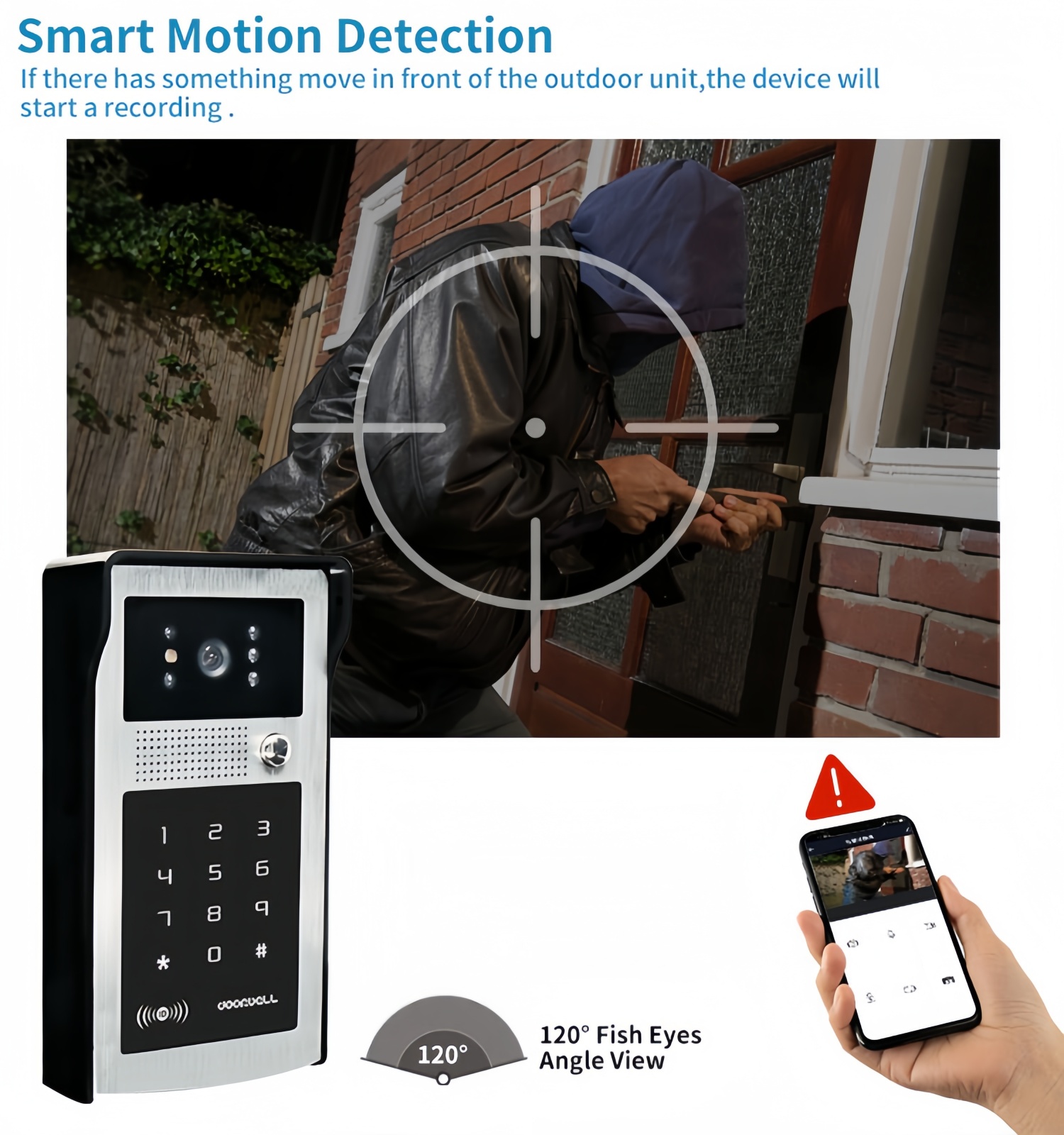 Sistema de videoportero WIFI T - Smart Home Video reseña y precio