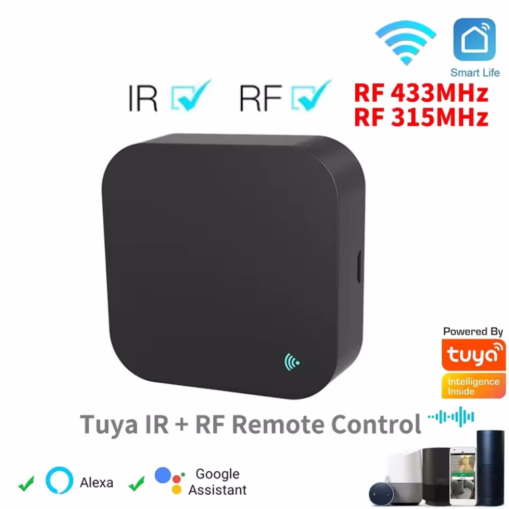 Tuya WiFi RF IR Control remoto - Universal Remote Smart Home reseña y precio