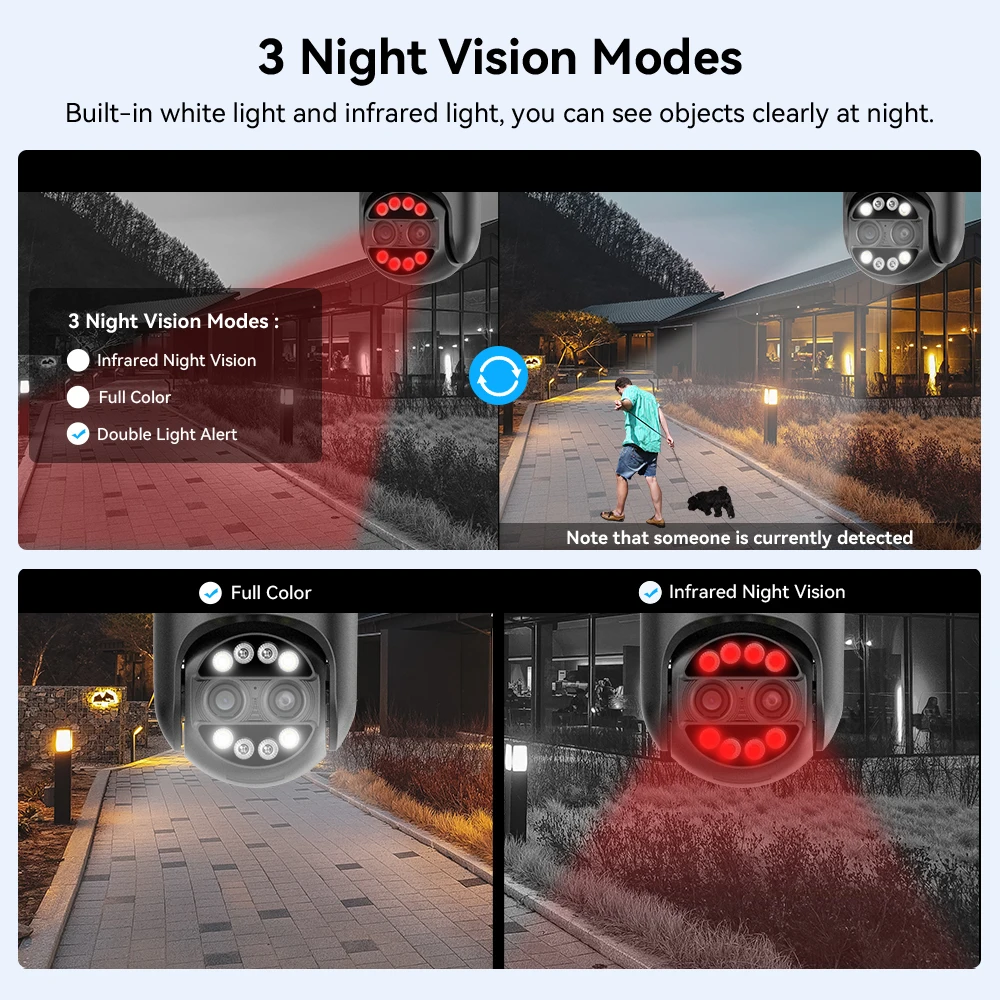 Cámara WIFI PTZ de 8MP con Dob - Smart Home Camera Ezviz reseña y precio