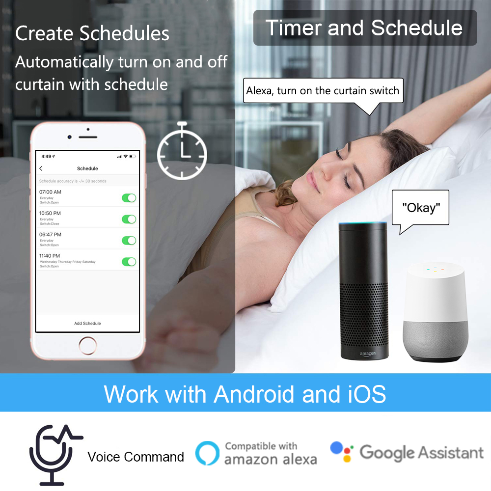 Módulo de interruptor de corti - Universal Remote Smart Home reseña y precio