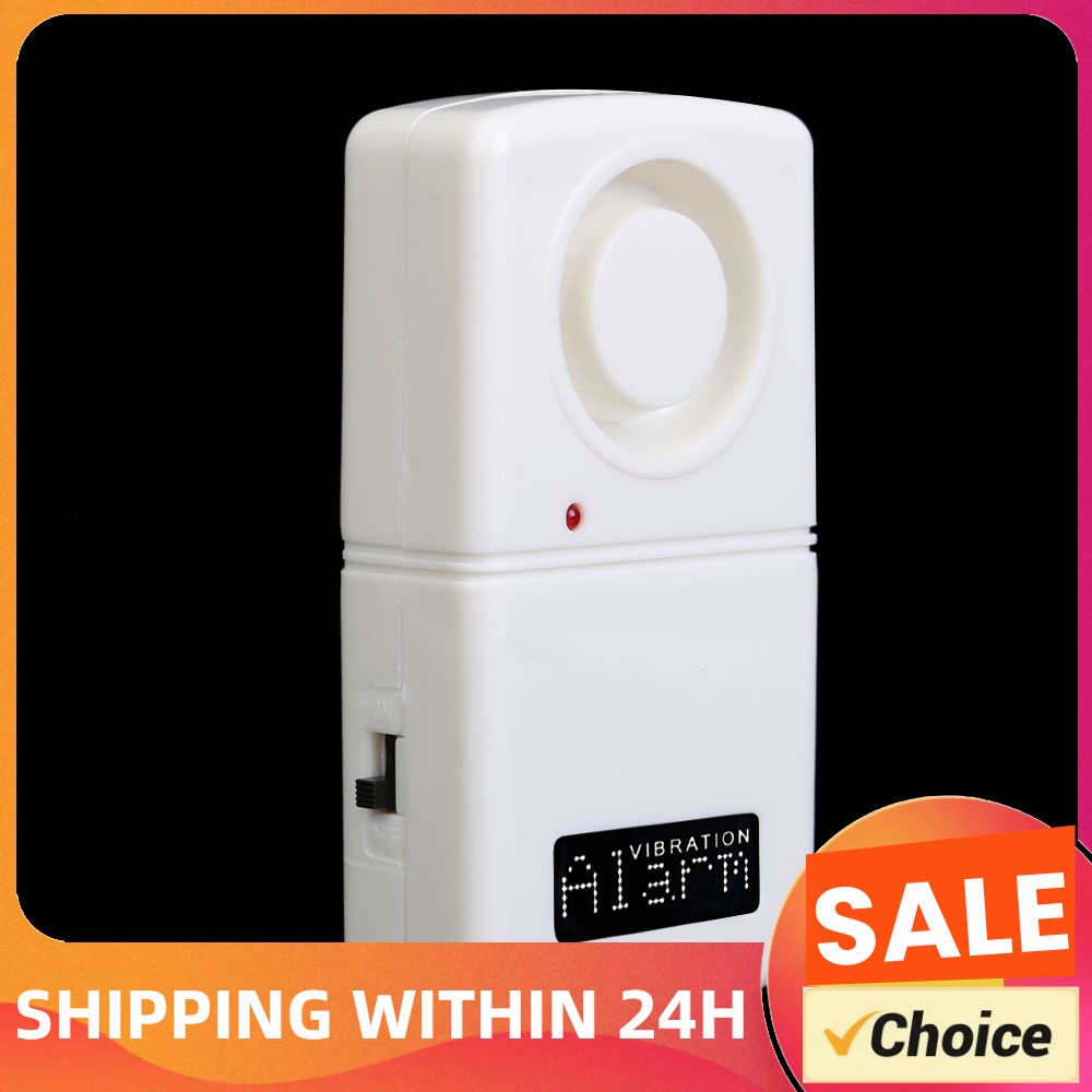 Alarma de vibración de 120 dB, - Wireless Door Sensor reseña y precio