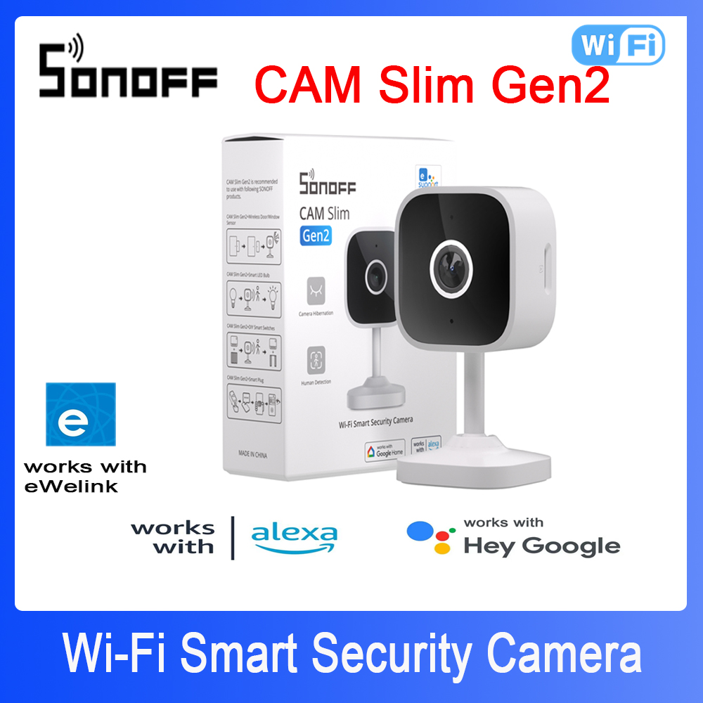 SONOFF CAM Slim Gen2 WiFi cáma - Smart Home Video reseña y precio