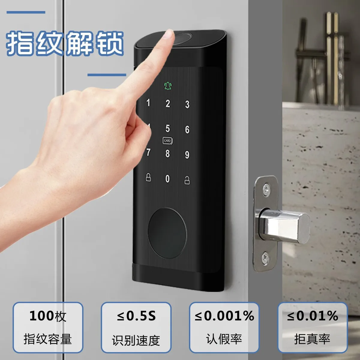 Cerradura de puerta inteligent - Smart Home Door Lock reseña y precio