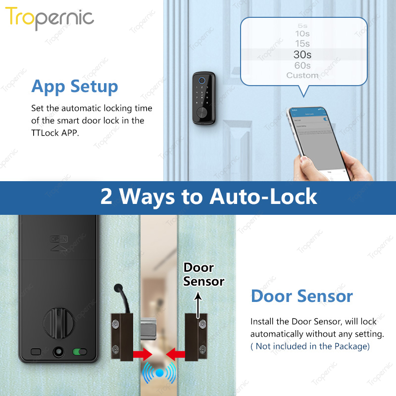Tuya Zigbee-cerrojo de segurid - Smart Home Door Lock reseña y precio
